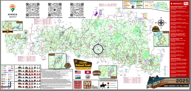 2025 Ozark Motor - Vehicle Map